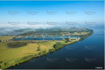 Palmers Island on the Clarence River NSW Aerial Photography