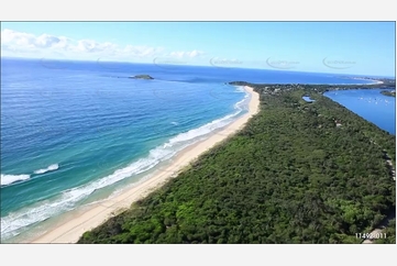 Letitia Spit at Fingal Head - NSW NSW Aerial Photography