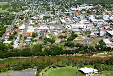 Aerial Photo Ipswich CBD QLD Aerial Photography