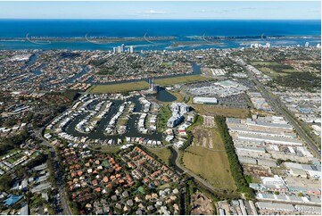 Aerial Photo Biggera Waters QLD Aerial Photography