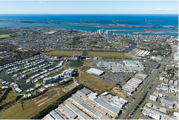 Aerial Photo Biggera Waters QLD Aerial Photography