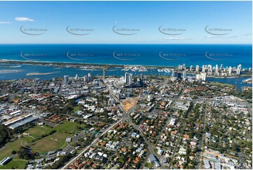 Panoramic Aerial Photo of Southport QLD Aerial Photography