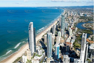 Panoramic Photo Of Surfers Paradise QLD Aerial Photography