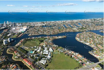 Aerial Photo Mermaid Waters QLD Aerial Photography