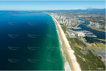 Aerial Photo of Main Beach Gold Coast QLD Aerial Photography