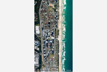 Vertical Aerial Photo Broadbeach QLD Aerial Photography