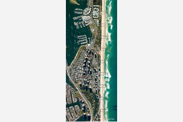 Vertical Aerial Photo Main Beach QLD Aerial Photography