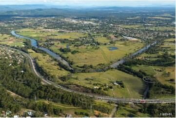 Logan Motorway at Tanah Merah QLD Aerial Photography