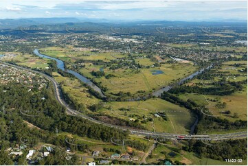 Logan Motorway at Tanah Merah QLD Aerial Photography