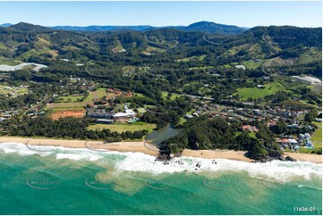 Aerial Photo Sapphire Beach NSW Aerial Photography