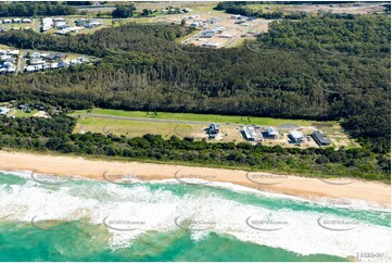 Aerial Photo Sapphire Beach NSW Aerial Photography