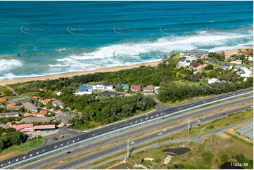 Aerial Photo Sapphire Beach NSW Aerial Photography