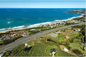 Aerial Photo Sapphire Beach NSW Aerial Photography