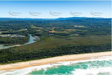 Aerial Photo Moonee Beach NSW Aerial Photography