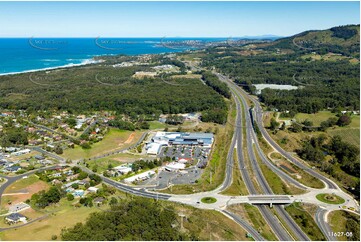 Aerial Photo Moonee Beach NSW Aerial Photography