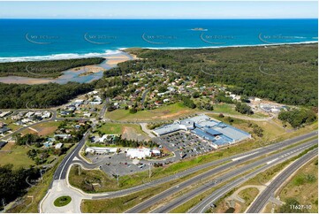 Aerial Photo Moonee Beach NSW Aerial Photography