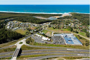 Aerial Photo Moonee Beach NSW Aerial Photography