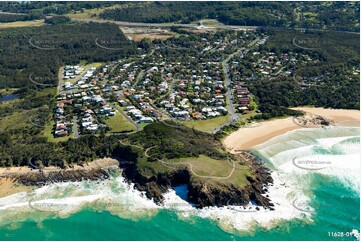 Aerial Photo Emerald Beach Aerial Photography