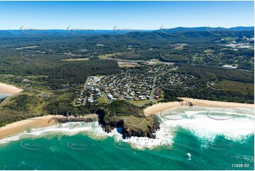 Aerial Photo Emerald Beach Aerial Photography