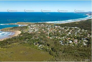 Aerial Photo Emerald Beach Aerial Photography