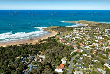 Aerial Photo Emerald Beach Aerial Photography