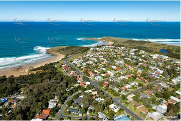 Aerial Photo Emerald Beach Aerial Photography