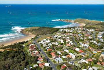 Aerial Photo Emerald Beach Aerial Photography