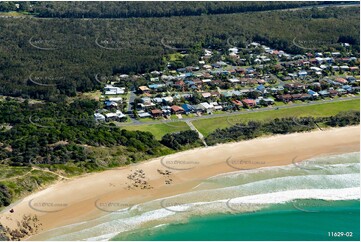 Aerial Photo Sandy Beach NSW Aerial Photography