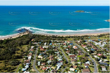 Aerial Photo Sandy Beach NSW Aerial Photography