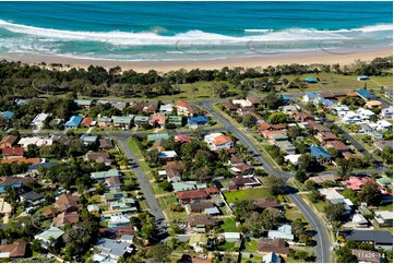 Aerial Photo Sandy Beach NSW Aerial Photography