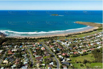 Aerial Photo Sandy Beach NSW Aerial Photography