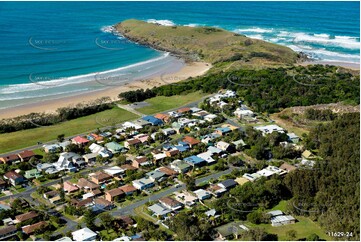 Aerial Photo Sandy Beach NSW Aerial Photography