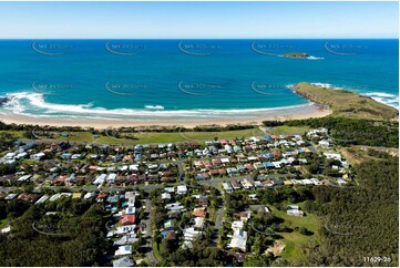 Aerial Photo Sandy Beach NSW Aerial Photography