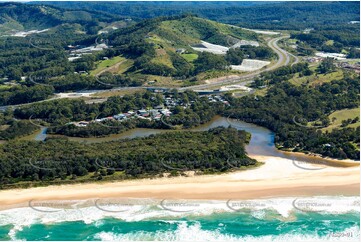 Aerial Photo Woolgoolga NSW Aerial Photography