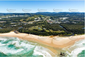 Aerial Photo Woolgoolga NSW Aerial Photography