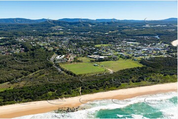 Aerial Photo Woolgoolga NSW Aerial Photography