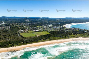 Aerial Photo Woolgoolga NSW Aerial Photography