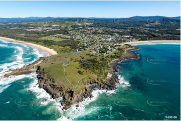 Aerial Photo Woolgoolga NSW Aerial Photography