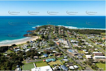 Aerial Photo Woolgoolga NSW Aerial Photography