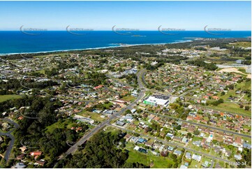 Aerial Photo Woolgoolga NSW Aerial Photography