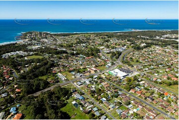 Aerial Photo Woolgoolga NSW Aerial Photography