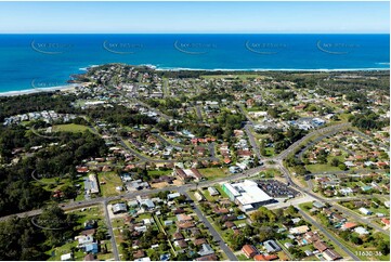 Aerial Photo Woolgoolga NSW Aerial Photography