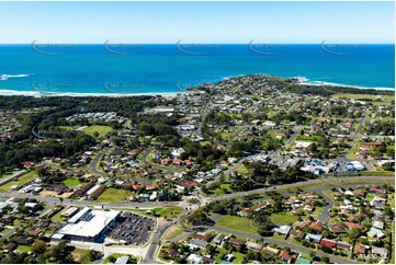 Aerial Photo Woolgoolga NSW Aerial Photography