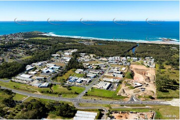 Aerial Photo Woolgoolga NSW Aerial Photography