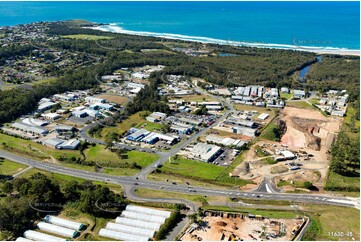 Aerial Photo Woolgoolga NSW Aerial Photography