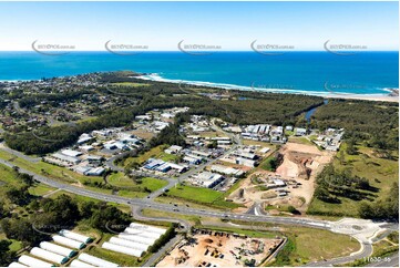 Aerial Photo Woolgoolga NSW Aerial Photography