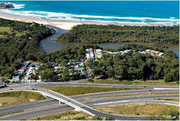 Aerial Photo Woolgoolga NSW Aerial Photography