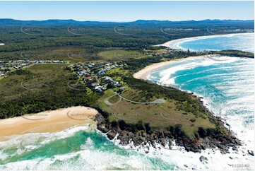 Aerial Photo Arrawarra Headland Aerial Photography