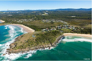 Aerial Photo Arrawarra Headland Aerial Photography