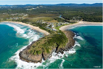 Aerial Photo Arrawarra Headland Aerial Photography